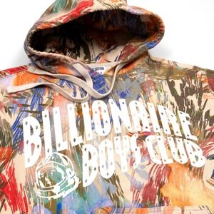 Billionaire‎ Boys Club BBC Portal Logo French Terry Graphic Hoodie Mens Small